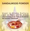 Zenomia Sandalwood Powder – 100g | Pure & Natural for Face Pack, Skin Care, Pooja, Tilak, and Wedding Rituals