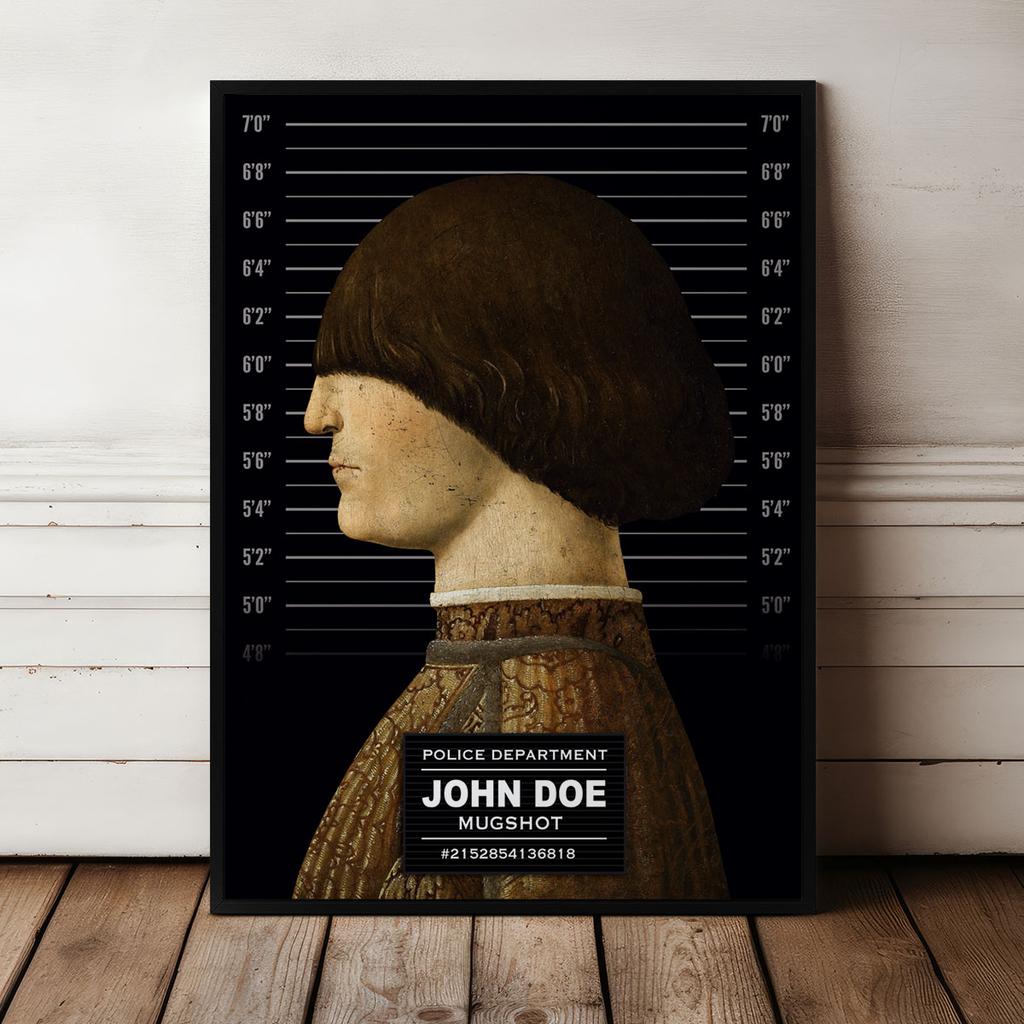 Pop Art Poster John Doe Portrait
