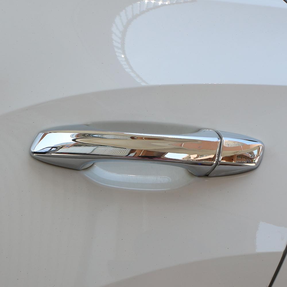 8 Teile/satz ABS Chrom Auto Außentür Griff Abdeckung Trim Dekoration Aufkleber für Volkswagen VW Troc T-roc 2018 - 2022 Zubehör