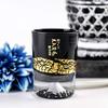 Amazon Tajima Glass Fuji Black Kiriko Old Glass X Gold Leaf Fuji Black Cold Sake Cup Set of Winner of the Japan Tourism Award At the Souvenir Grand