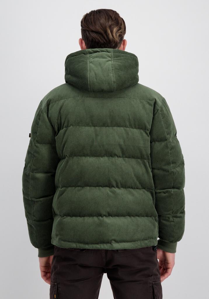 Winter Jacket Alpha Industries Puffer Cord (138118) Sage-green