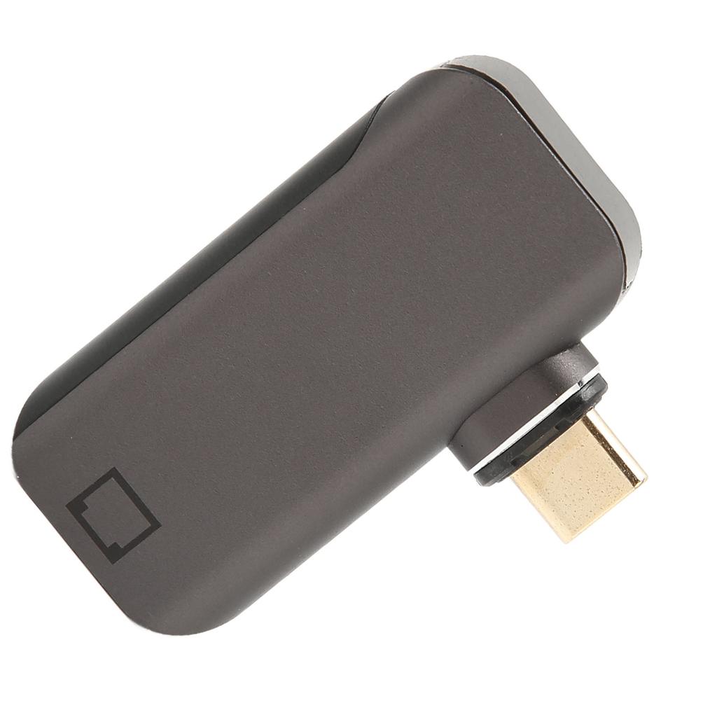 RJ45 To Type C Magnetic Adapter 24Pin Fully Functional Magnetic Adapter for Cell Phone Laptop Type C Interface Universal