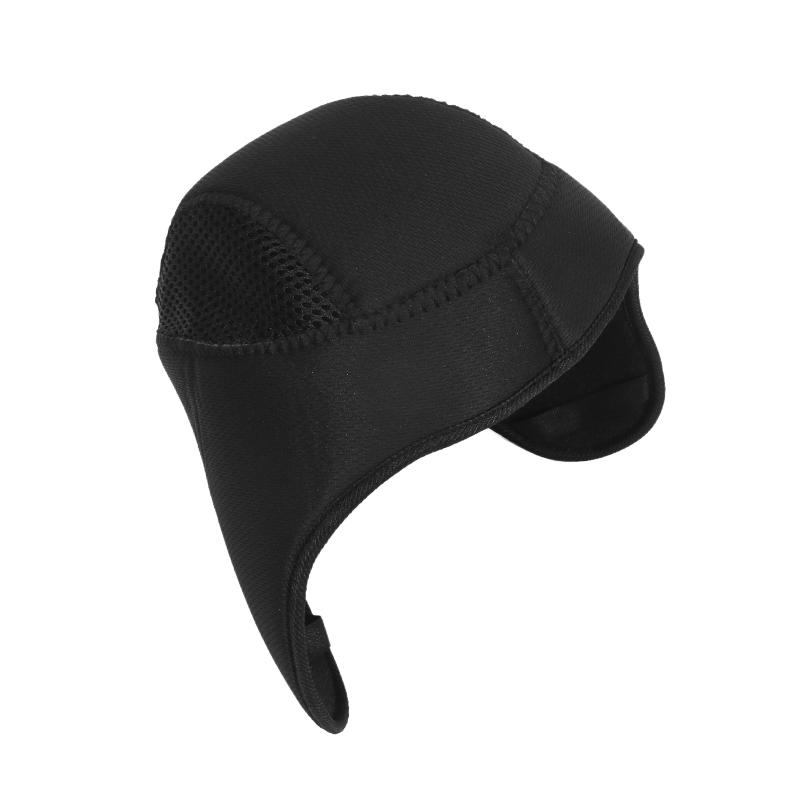 Winter Windproof and Coldproof Electric Motorcycle Helmet Liner Warm Beanie Padded Ear Protection Head Cover Motorbike Helmet Liner Cycling Equipment