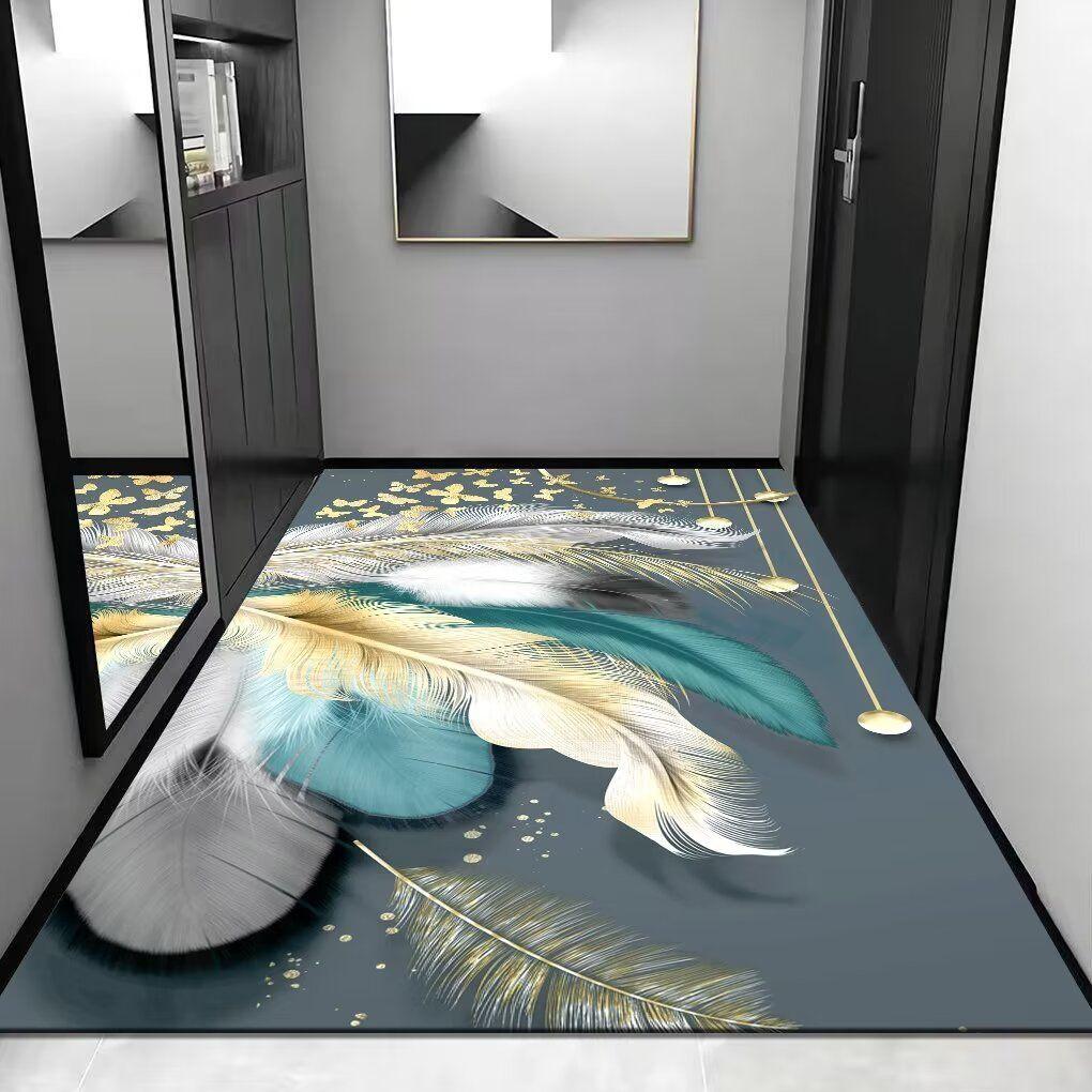 Modern Anti-slip Door Small Mat Rug Carpet Bath Kitchen Garden for Home Outdoor Indoor Decor