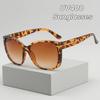 New Women'S Sunglasses Retro Large Frame Premium Feeling Street Style Sunglasses Luxury Brand Uv Glasses Outdoor Goggles