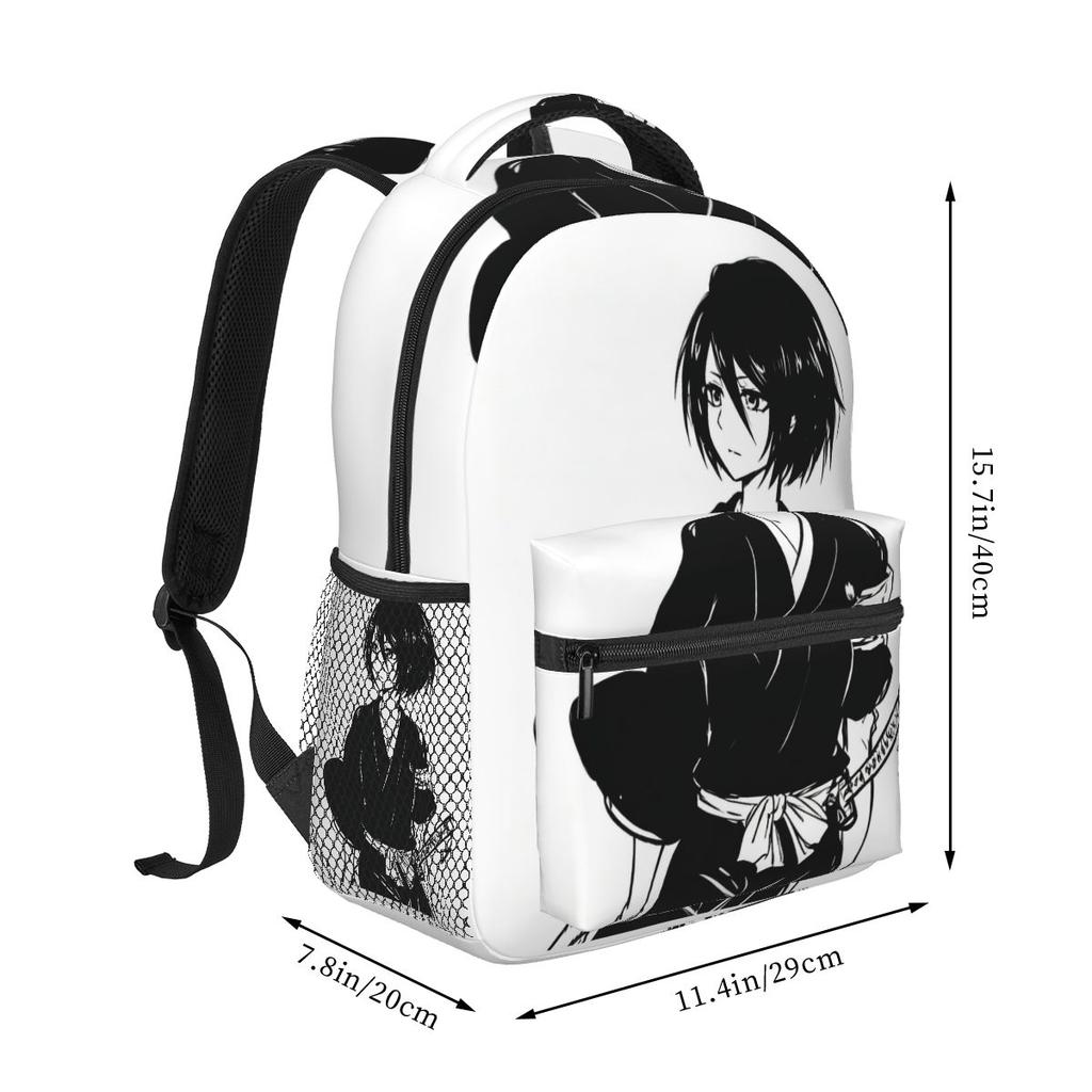 Bleach Death God Rukia Kuchiki Heavyweight Backpacks Boys Girls Bookbag Children School Bags Cartoon Rucksack Shoulder Bag
