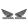 SLZPW1 1 Pair For Honda CBR1000 CBR600RR CBR650R CB1000R CB1100 CB650F CBR300R VFR1200 Motorcycle Waterproof Reflective Stickers