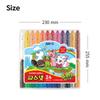 AMOS PASNET Oil Pastels 24 Colors Drawing Crayons Art Set for Kids & Students