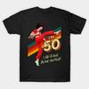 Herren Schwarzes T-Shirt mit Aufdruck Ich mag es zu treten. Dehnen und treten! Baumwoll-T-Shirt mit No-Cut-Transferpapier-Druck