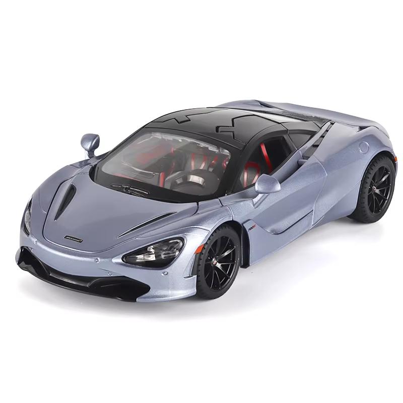 Model sportovního auta z lehké slitiny McLaren 720S v měřítku 1/24 Simulace zvuku a světla Autíčka Módní ozdoby Dárek pro chlapce