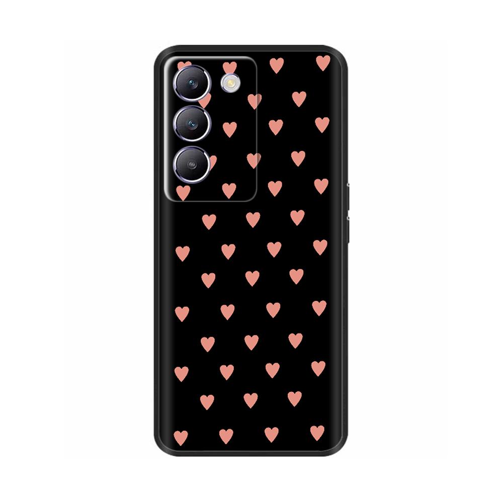For Vivo V30 V40 SE Phone Case Shockproof Silicone Soft Bumper Cases For Vivo V40 SE V30 SE Luxury Painted Protection Back Cover