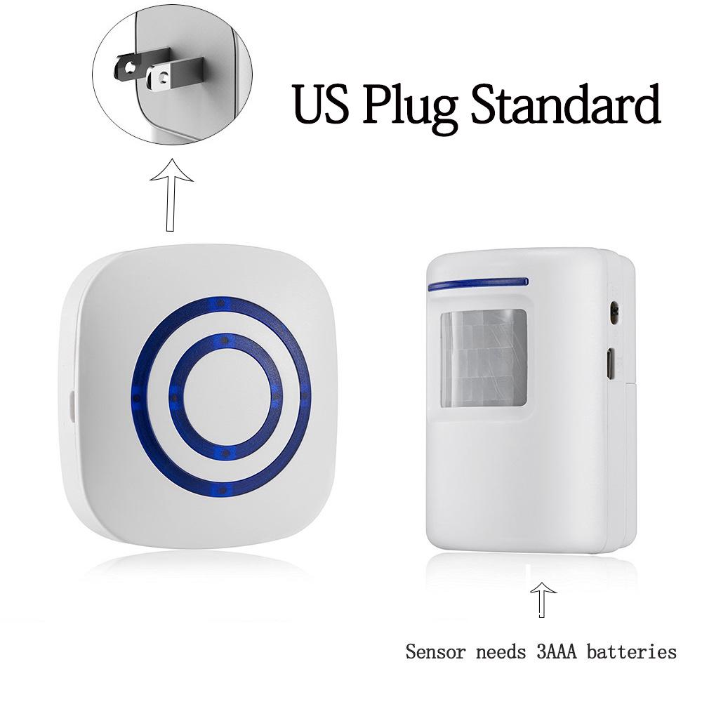 Smart Infrared Motion-Sensing Doorbell Alarm