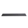 0.56" Thick Gym Floor Mats 25 Tiles Rubber Top with EVA Foam Black & White