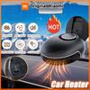 Car Heater Fan 150W Car Heater Mini Electric Cooling Heating 12V/24V Auto Windshield Defroster Defogging Demister Vehicle