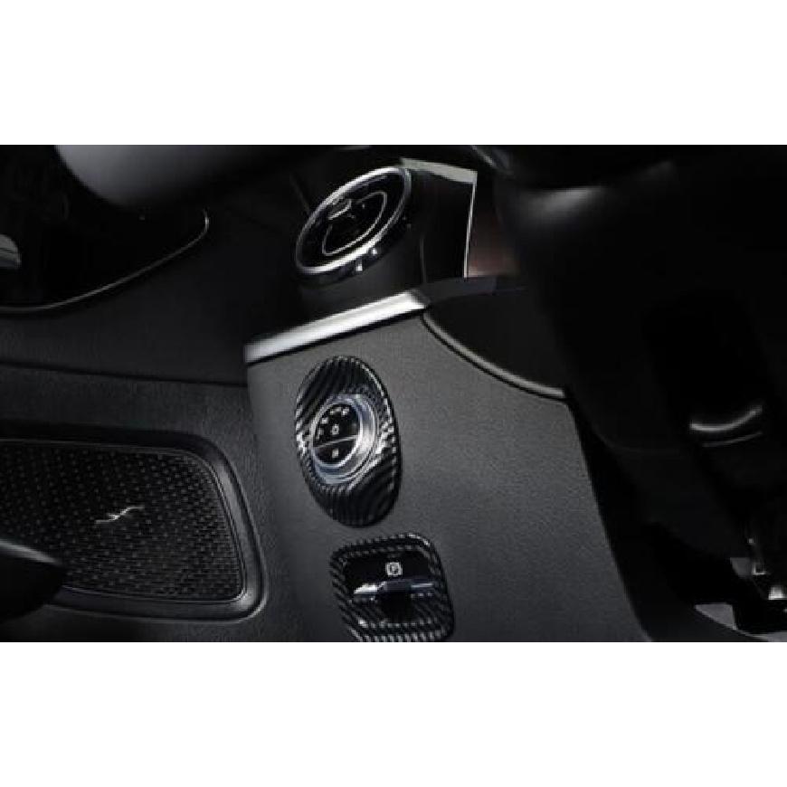 Frame Trim -2024 Function Control Button ABS Carbon Fiber For Benz GLC X254