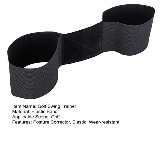 Golf Swing Training Aid Motion Correction Belt Arm Swing Trainer Arm Posture Corrector Golf Swing Correcting Arm Band