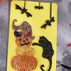 Happy Halloween Greeting Card Making Kit 20 Sets Halloween Paper-Quilling Kit For Adult Beginner For Party Decor