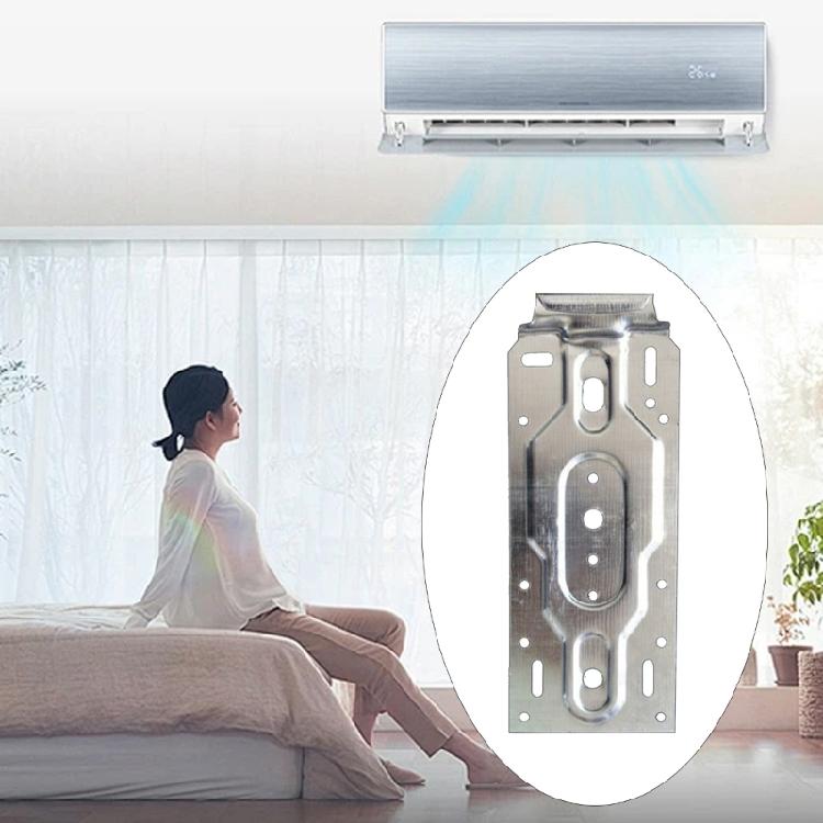 4 Stück Hängeplatten für wandmontierte Innengeräte Verdickte Hängeplattenplatte Halterung Klimaanlagenteil