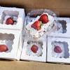 15/30 cajas de 4 pulgadas para repostería, pasteles, postres, pasteles, dulces, galletas, cajas de papel para regalo, suministros para bodas, cumpleaños, fiestas navideñas