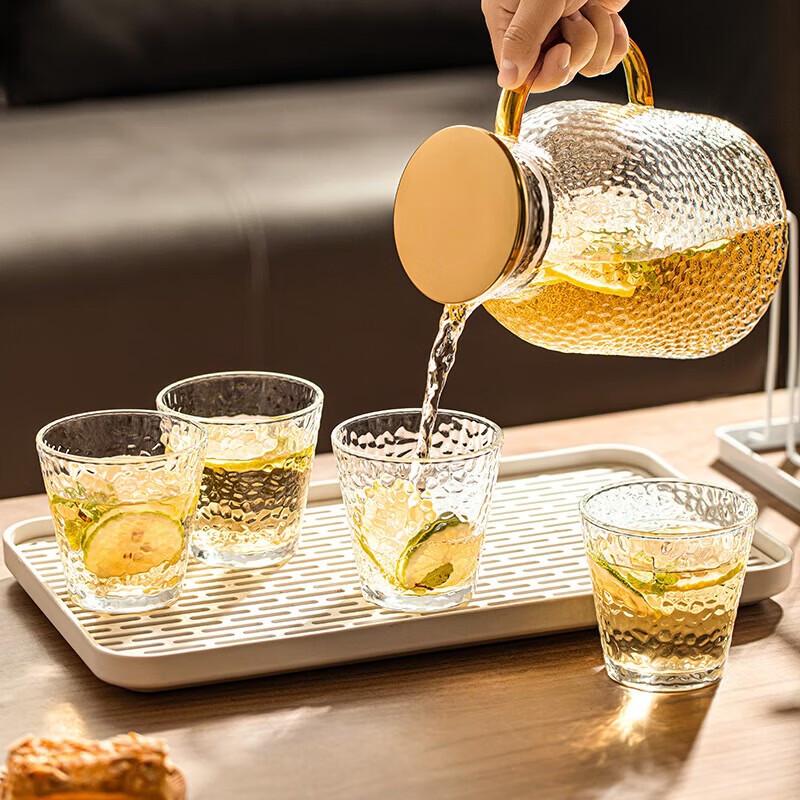 YIHUTEA Elegant Glass Tea Set