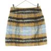 Beauty products Lily Brown Mini length Wool blend shaggy Tight Skirt Women Used
