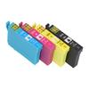 4 Stück Tintenpatrone Schwarz und Dreifarbiges Kombiset BK C M Y Druckerpatrone Ersatz für WorkForce