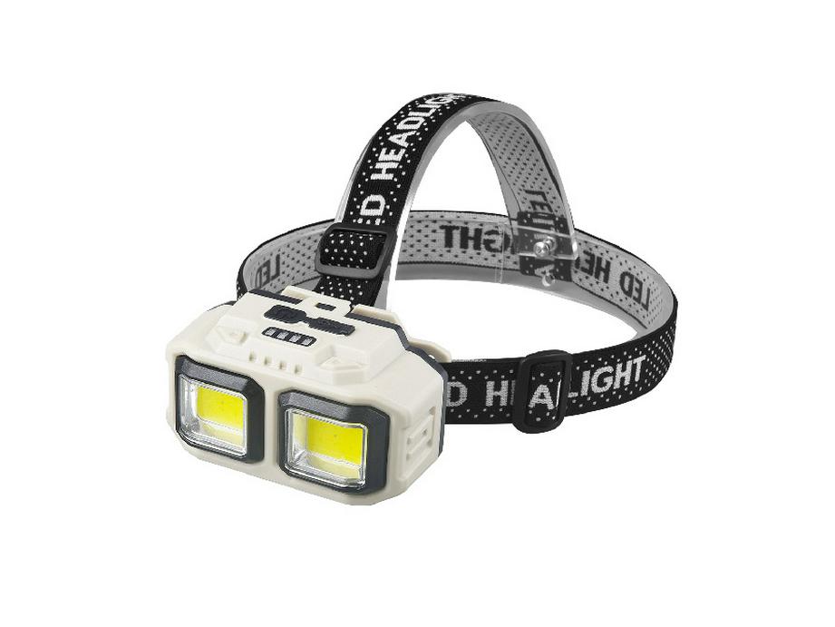 

USB-перезаряжаемый светодиодный налобный фонарь: Высокоинтенсивный, Многофункциональный, для улицы, работы и рыбалки