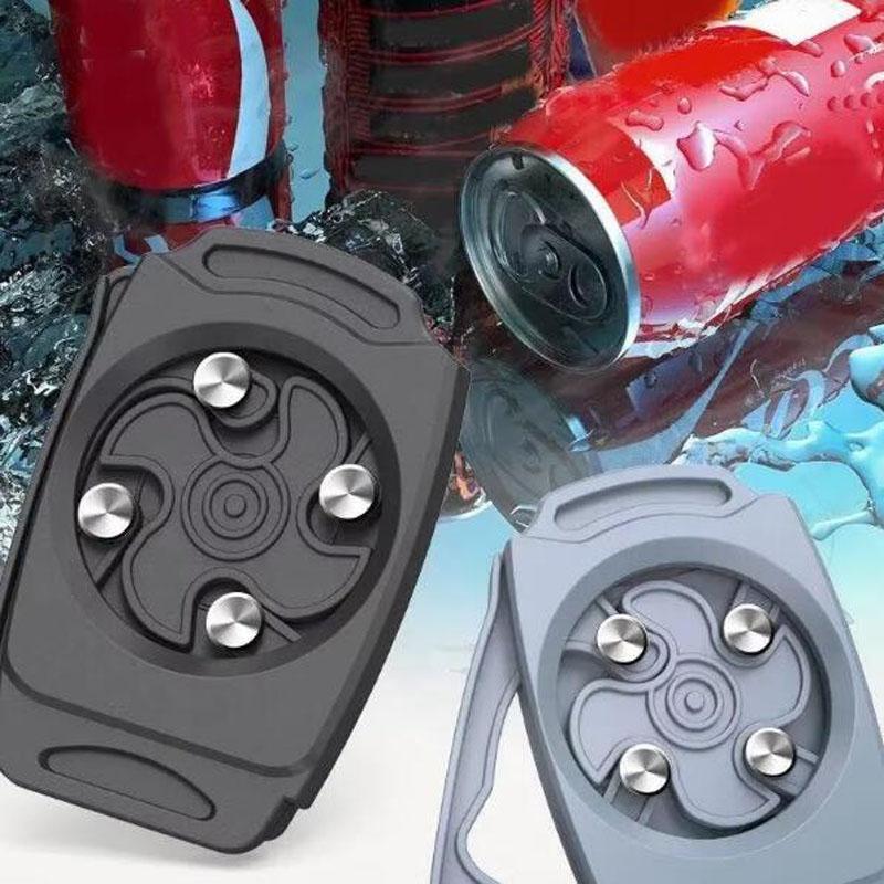 Tragbarer Flaschenöffner aus Edelstahl, Bierdosenöffner, Getränkedosenöffner, Barzubehör, Partyzubehör