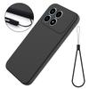For Xiaomi Poco F8 Pro Liquid Silicone Case Phone Back Cover with Hand Strap