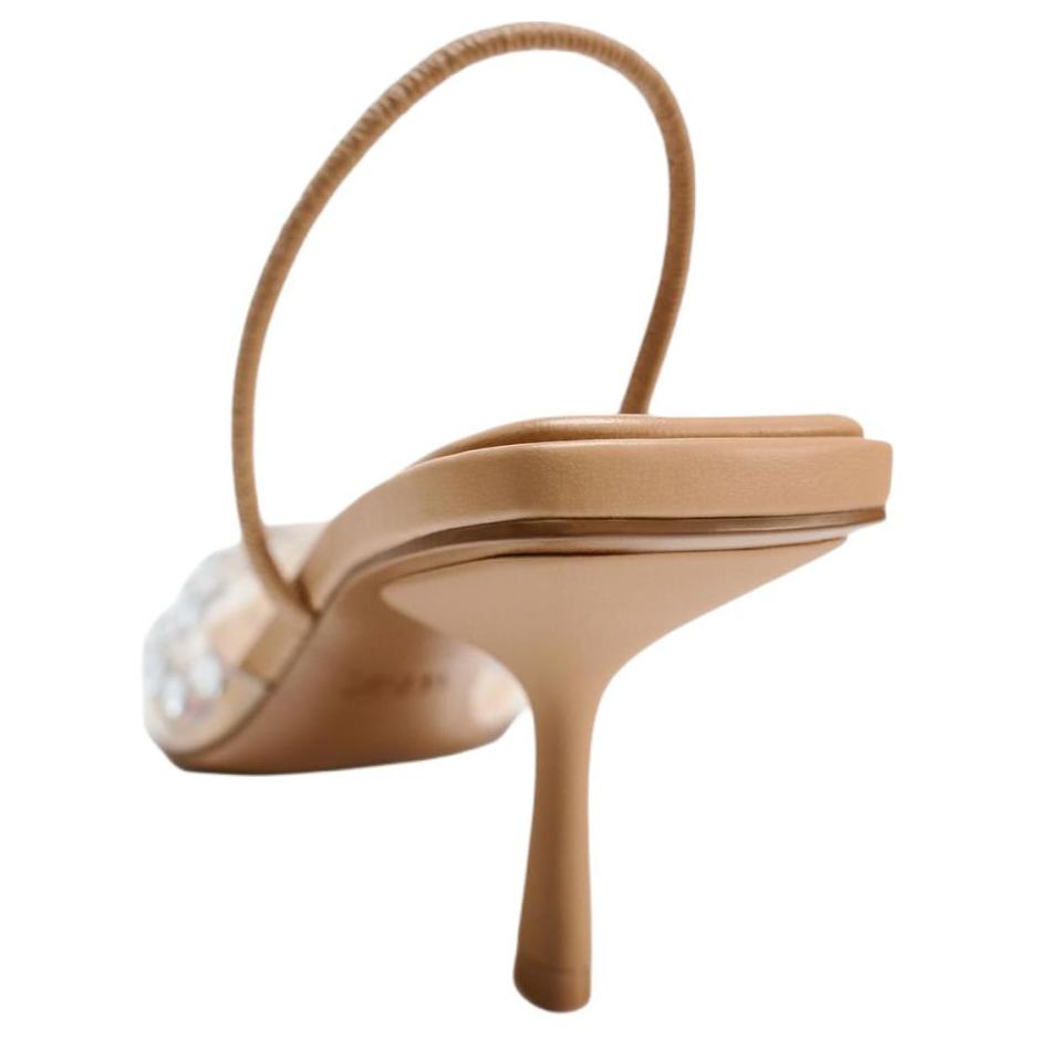 ZARA Elegant Chic Stiletto Heels Women heels Beige 12218410098