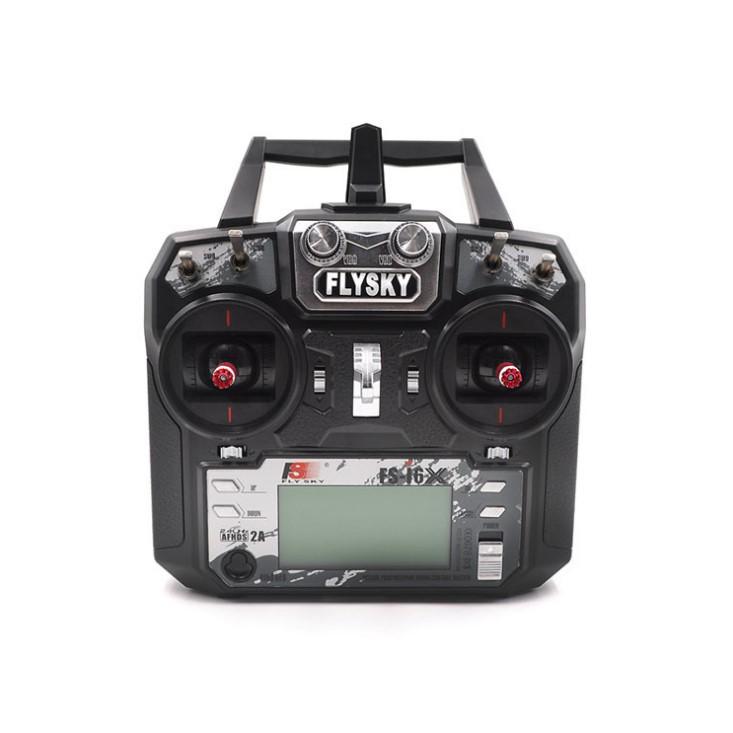 FLYSKY Fusi i6X 6-/10-Channel Transmitter for IA6B/IA10B Receivers, Racing Drone Remote Control