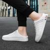 Summer New Men Slippers Brand Comfortable Casual Shoes for Men Fashion Flat Sneakers High Quality Men Half Slippers Big Size 46