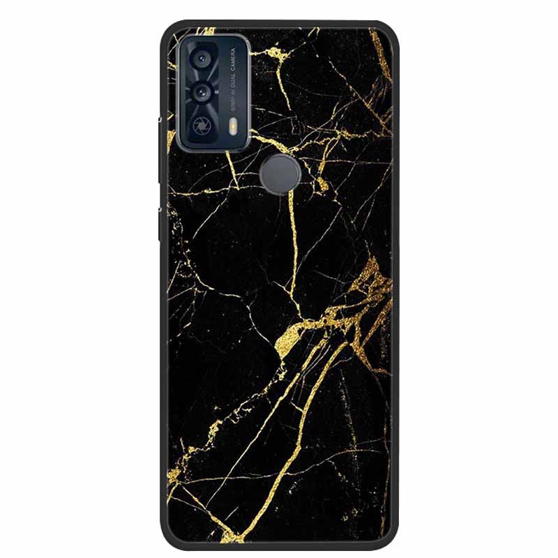 For TCL 20Y 20E Case Luxury Soft Silicone TPU Back Cover For TCL 20Y 20B Phone Cases TCL20Y 20 Y TCL20E Cute 6125F Funda Cartoon