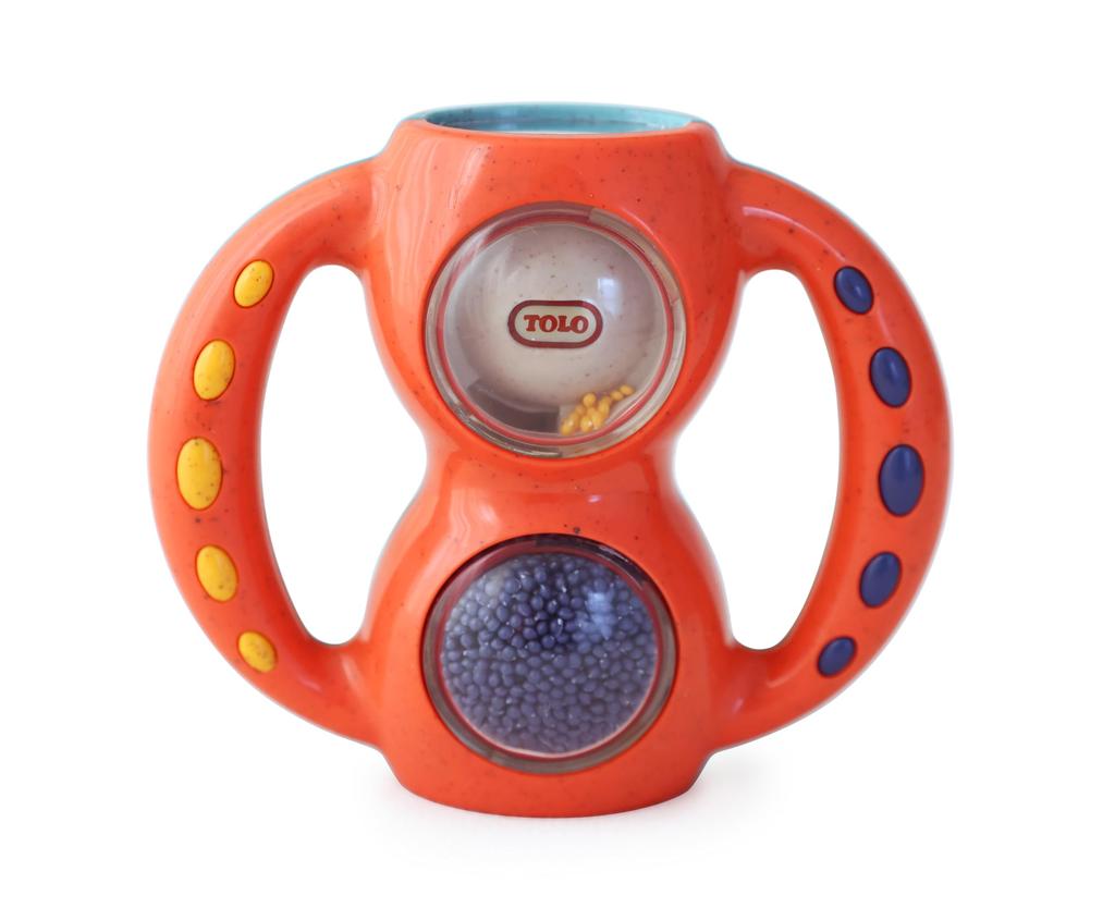 TOLO Magic Shaker Toro Toys Shaker Rattle Toy That Stimulates Fine Motor Skills Educational Toy for Babies and Toddlers Months and - - Sound-making -