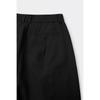 Customellow Black Baggy Pants Two Tuck C9pam26301bkx
