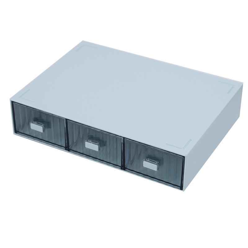 Acrylic Cosmetics Storage Box Makeup Organizer Drawer Desktop Transparent Dustproof Lipstick Makeup Brush Mask Storage Box Rack