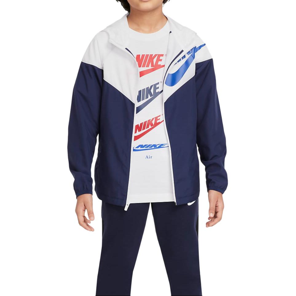 Nike Kids Jackets Hooded Moderate DD2759-100