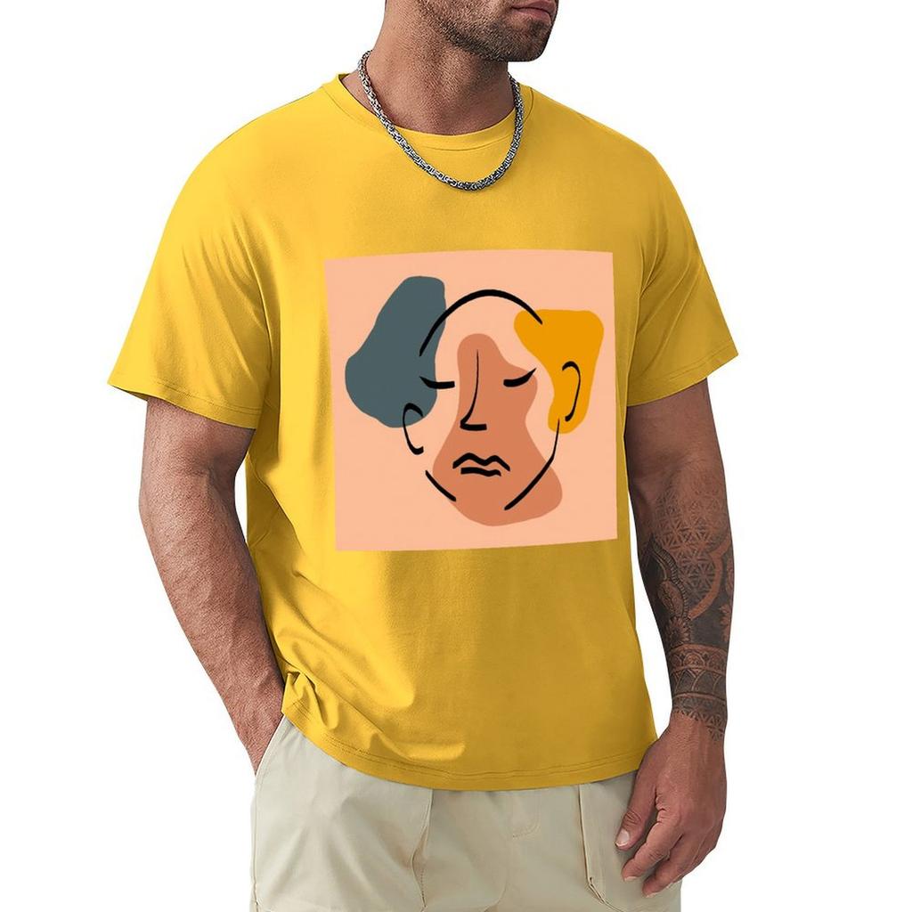 Abstract Lady T-Shirt Rapper Graphic Tees Shirts Graphic Tee Mens T Shirts Top Quality