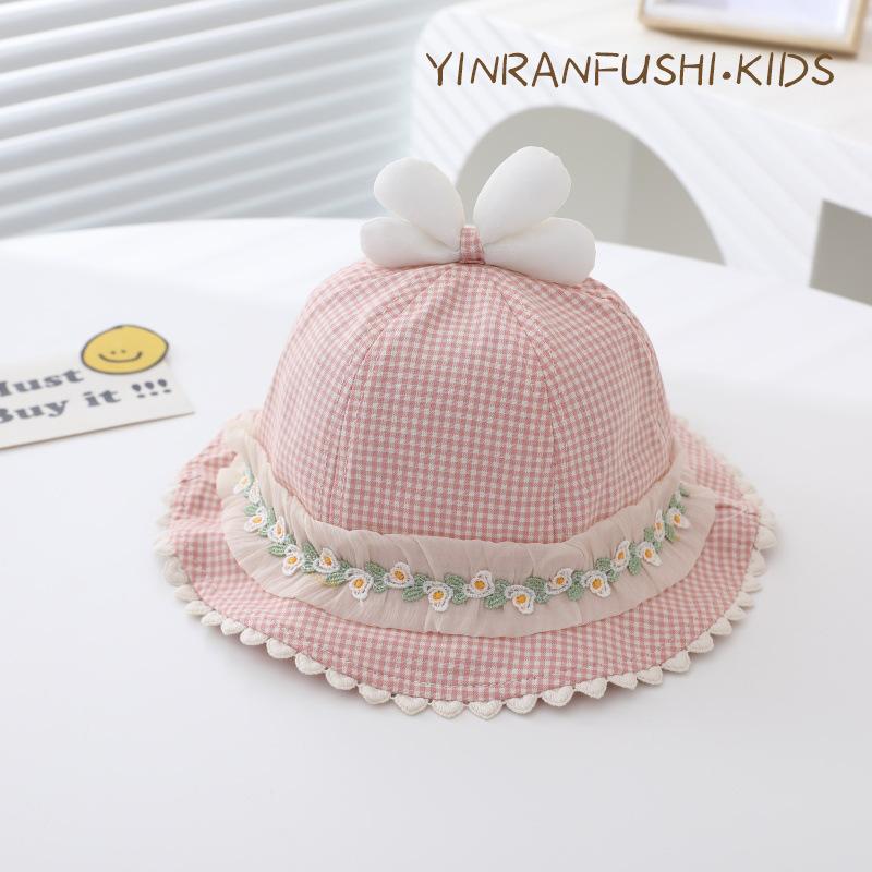 Baby Hat Spring and Autumn Cute Baby Girl Sun Hat Newborn Baby Toddler Spring Fisherman Hat Trend