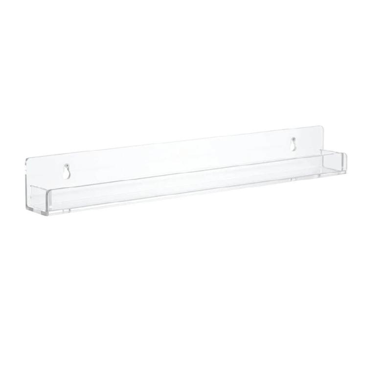 Floating Shelves Clear Acrylic Shelves Wall Mounted Bathroom Kitchen Organizer 1