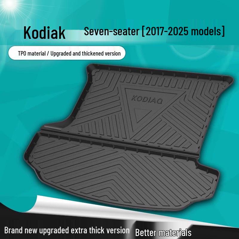 Trunk Mat for 2021 Kodiaq - Rear Cargo Area Protection
