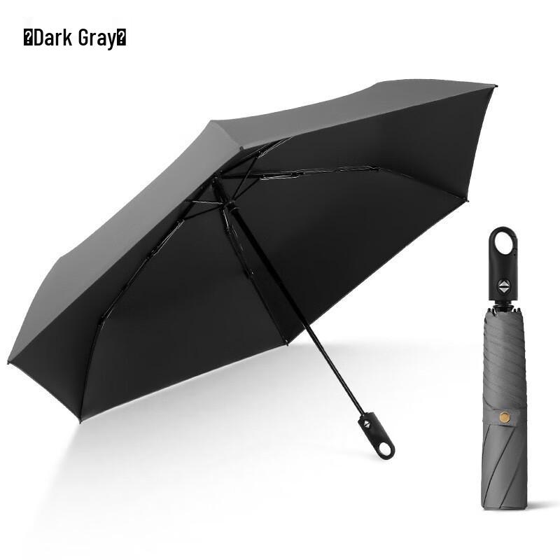 Senmoh Automatic Three-Fold 6-Rib Sun & Rain Umbrella 70393