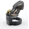 Chastity Cage Male Sex Toys Chastity Device Cock Cage with Adjustable Size Rings Brass Lock Fetish Erotic Urethral Products