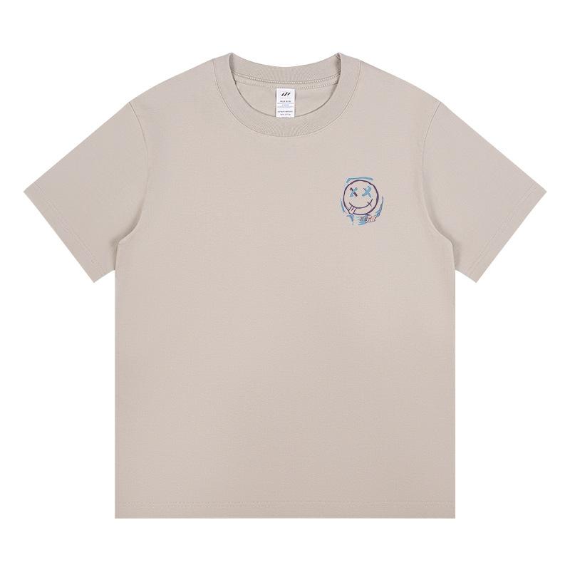 Baumwolle Kurzarm Sommer Freizeit Mehrfarbig Tops Schwarz und Weiß T-Shirt Locker Dünn Innen Das Unterhemd Herren und Damen Kurzarm Tops