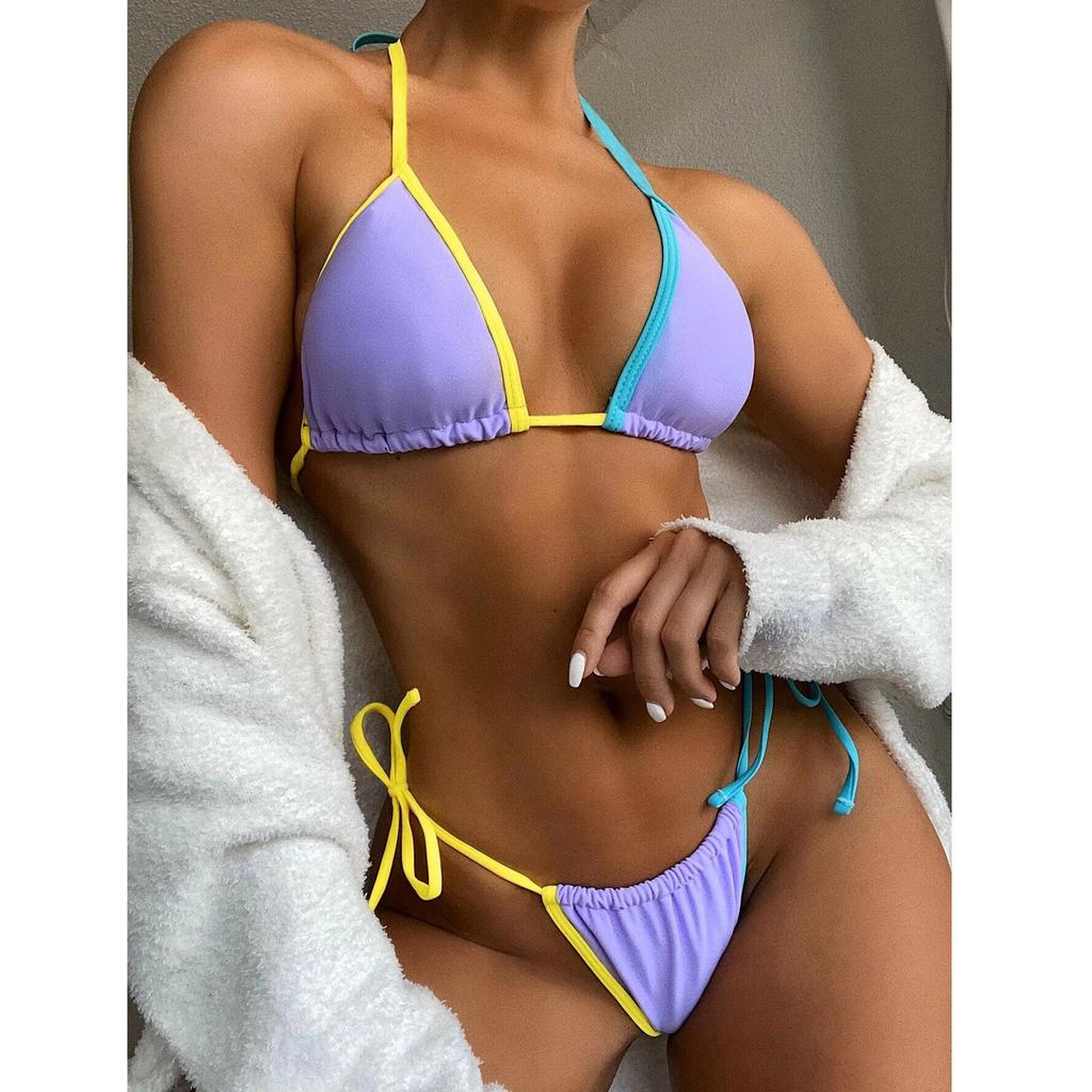 Women Bandeau Bandage Bikini Set Push-Up Brazilian Swimwear Beachwear Swimsuit