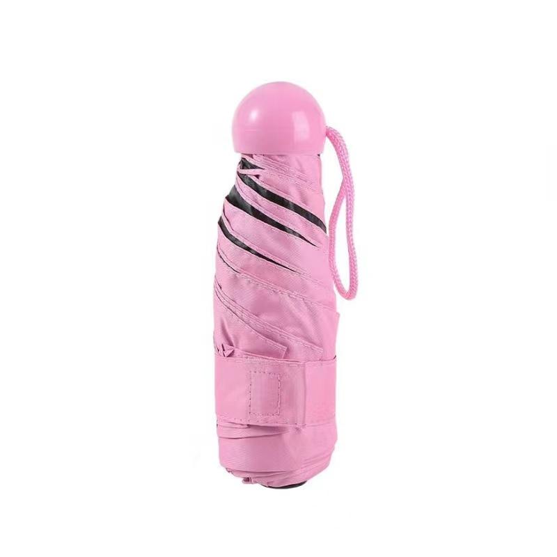 

Зонт-капсула с пятью сгибами Мини-зонт с солнцезащитным козырьком, зонт с защитой от ультрафиолета