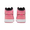 Air Jordan 1 Mid GS Coral Chalk Detské tenisky Ružová Rush-Ružová Čierna 554725-662