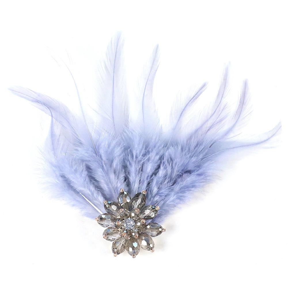 

Charming Crystal Flower DIY Tassel Accessories Elegant Decoration Materials Party фіолетовий/синій