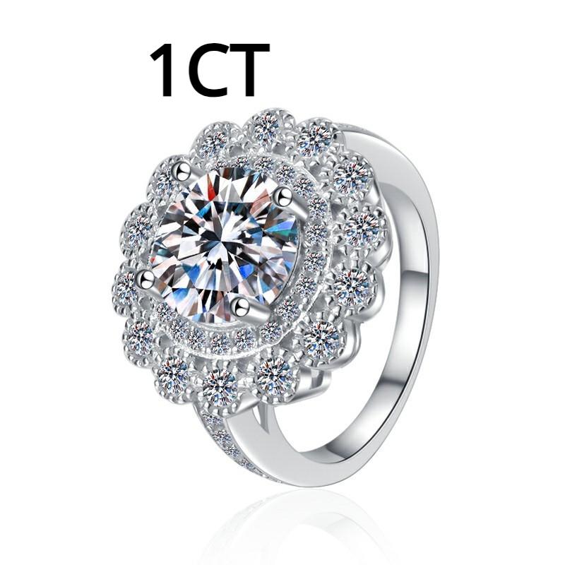 

Кольцо D цвета с муассанитом 1/3 карата, серебро S925, покрытие pt950, новое модное кольцо, обручальное кольцо с бриллиантом, обручальное кольцо, подарок для подруги 20