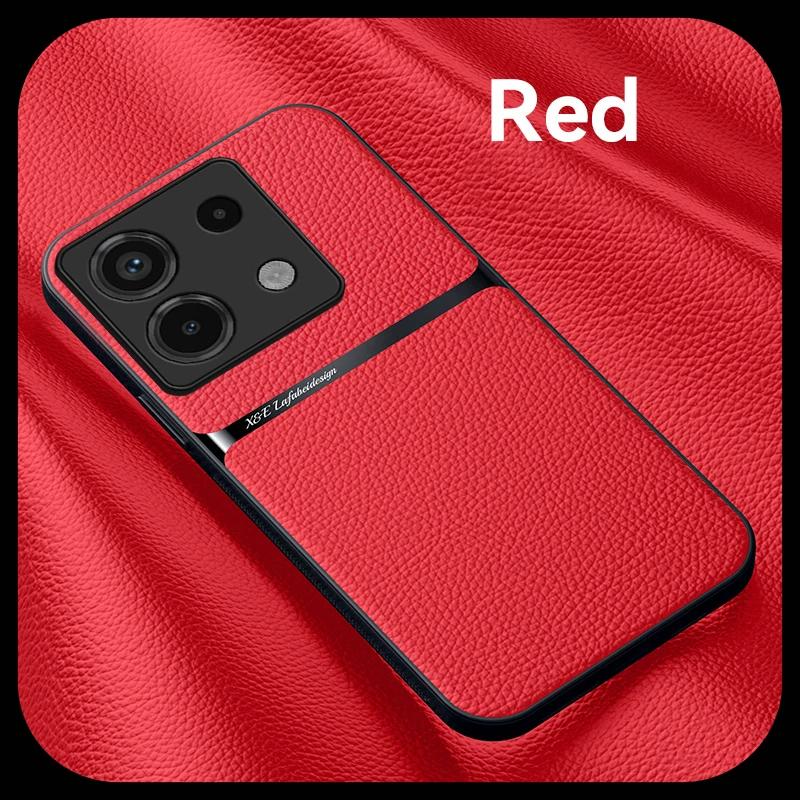 Luxury Msagnetic Leather Case For Xiaomi Redmi Note 13 12 10 11 Pro Plus 11S 10S Redmi 13C 12 Shockproof Cover Phone Accessories